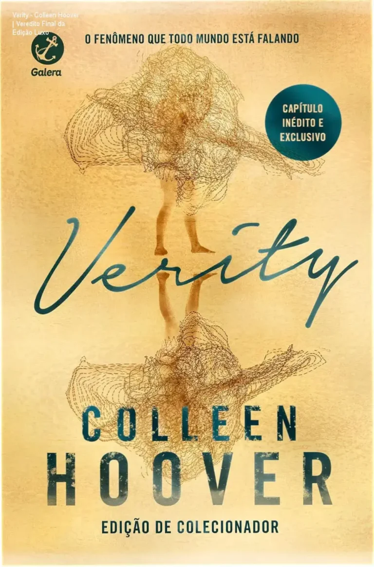 Capa do livro Verity de Colleen Hoover edição de colecionador em formato digital