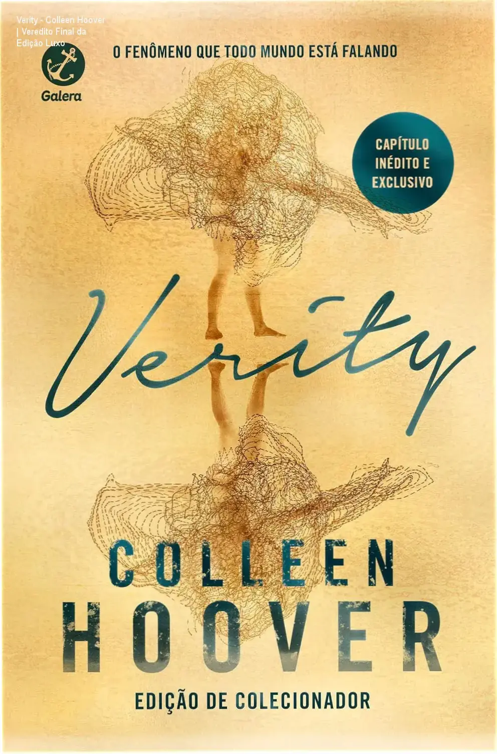 Capa do livro Verity de Colleen Hoover edição de colecionador em formato digital